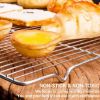 Picture of Baking Sheet with Rack Set, Umite Chef Stainless Steel 16 x 12 x 1 Inch Cookie Sheet Baking Pans with Cooling Rack, Cookie Pan with Rack Non Toxic & Healthy, Easy Clean & Heavy Duty, Dishwasher Safe