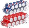 Picture of Simple Houseware Soda Can Organizer for Pantry / Refrigerator, Clear, Set of 2